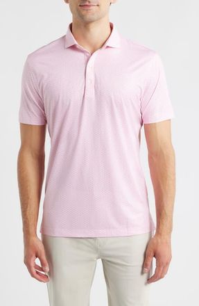 Johnnie-O Coupe Performance Jersey Polo in Lollipop at Nordstrom, Size Xx-Large