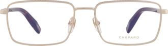 Chopard Demo Rectangular Mens Eyeglasses VCHL48 0302 58