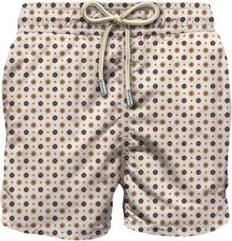 MC2 Saint Barth Ivory Lighting Micro Stretch Swim Shorts