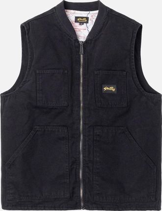 Stan Ray Mens Stan Ray Pork Chop Vest - Black - Size: 38/Regular