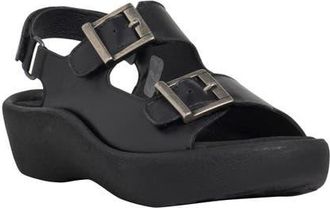 Wolky Fortune Platform Slingback Sandal in Black at Nordstrom, Size 10Us