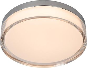 Lucide L&aacute;mpara de techo de acr&iacute;lico con 1 led integrado, &oacute;palo