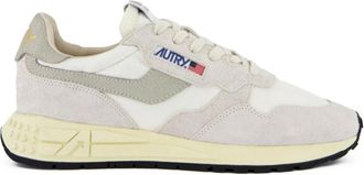 Autry Reelwind Low Sneakers - Heren - Sneakers - Beige - 43 EU - Katoen - Schoenen