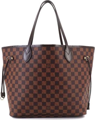 Louis Vuitton Cerise Ebene Damier Canvas Handbag Tote Bag (Pre-Owned)