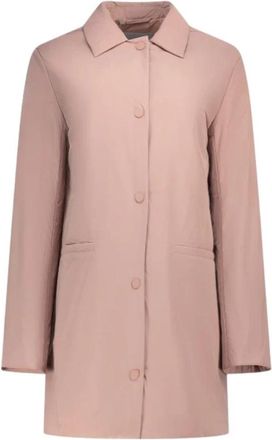 Max Mara Jas - Dames - Mantel - Roze - M - Jassen