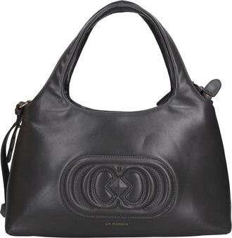 La Carrie Tassen.. Grijs - Dames - Handtassen - Grijs - ONE Size - Leer - Tassen