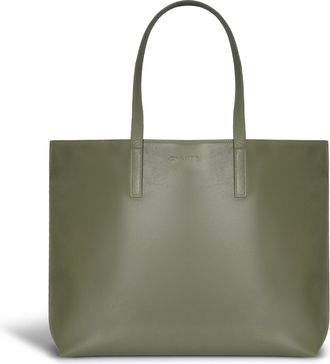 Champs Luggage Onyx / Leather Open Tote