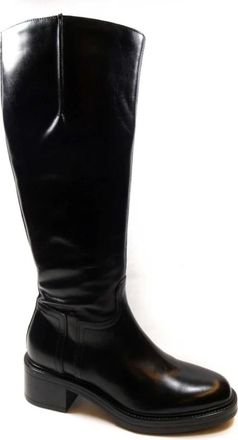 Mjus Dames, Schoenen, Zwart, Maat: 39 EU Leer