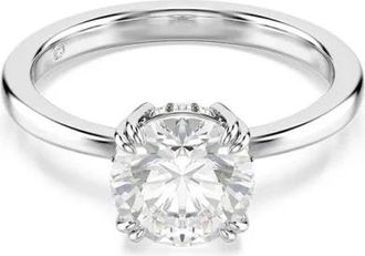Swarovski Stilla Cocktail Ring - Dames - Ringen - Grijs - 55 MM - Accessoires