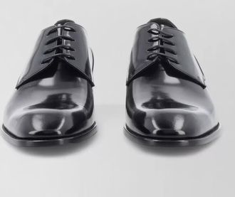 Saint Laurent leather derby shoes