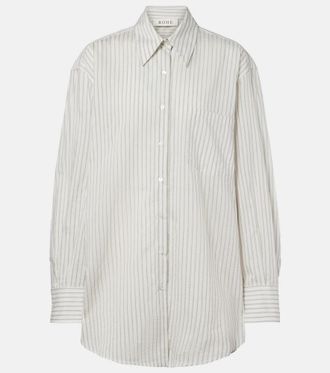 R&oacute;he R&oacute;he Camicia in seta e cotone a righe