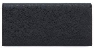 Longchamp Womens Wallet Black Leather & Purses