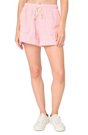 Gibsonlook Favorite Summer Shorts in Peach at Nordstrom, Size Xx-Small