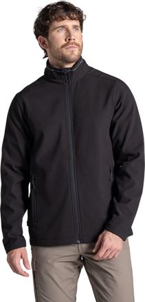 Craghoppers Heren Expert Basecamp II Soft Shell Jas (Zwart)