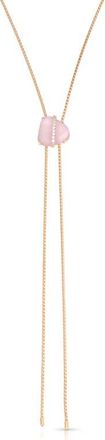 Ettika Tranquil Cove Bolo Necklace in Rose Quartz at Nordstrom