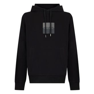 HUGO BOSS Duspliter Hoodie - Heren - Sweatshirts & Hoodies - Zwart - Maat: L Katoen