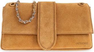 Jacquemus Le Bambino Chaine Schoudertas - Dames - Schoudertassen - Bruin - ONE Size - Leer - Tassen