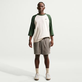 Nike Mens Club Fleece Shorts in Grey | IQ5903-289