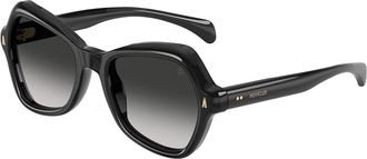 Moncler ME6036U ELIZIA 30503C Womens Sunglasses Grey Size 53