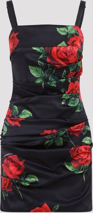 Dolce & Gabbana Rose Rosse mini-jurk