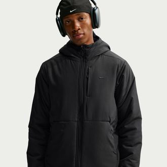Nike Mens Unlimited Therma-FIT Repel Hooded Jacket in Black | IM5480-010