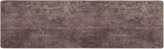 vidaXL Rug Runner MARSA Grey 350 x 80 cm Polyester and PVC vidaXL