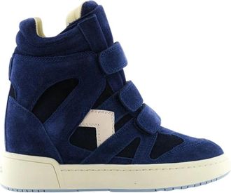 Isabel Marant IM3 Sneakers - Dames - Sneakers - Blauw - 39 EU - Leer - Schoenen