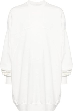 Rick Owens oversized cotton sweatshirt - men - Cotton - S - White
