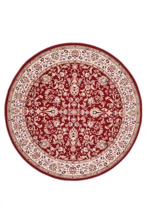 THEKO Alfombra oriental, floral, tejida, lana natural