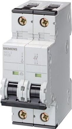 SIEMENS Interruptor Autom&aacute;tico 230v 10ka, 1+n Polos, C, 4a, T=70mm, 5sy45047