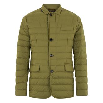 Moorer Winter Jackets, male, Green, Size: S Zavyer-S3 Jacket