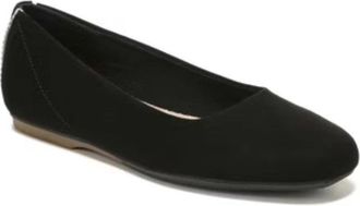 Dr. Scholls Wexley I0564S3002 Ballet Flat Wide Black Slip On HAWK655