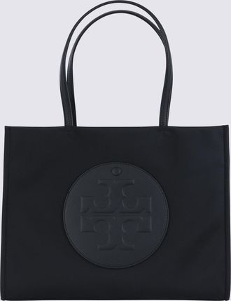 Tory Burch Black Ella Small Tote