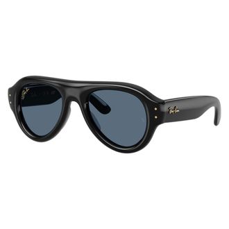 Ray-Ban Aviator Puffer Zonnebril - unisex - Accessoires - Zwart - Maat: 50 MM Nylon
