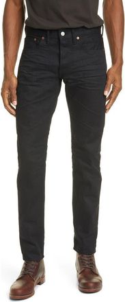 Ralph Lauren RRL Slim Fit Selvedge Jeans in Black at Nordstrom, Size 30 X 32