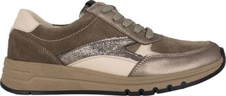 Waldl&auml;ufer Multicolor dames sneaker met brede pasvorm - Dames - Sneakers - Veelkleurig - 37 EU - Leer - Schoenen