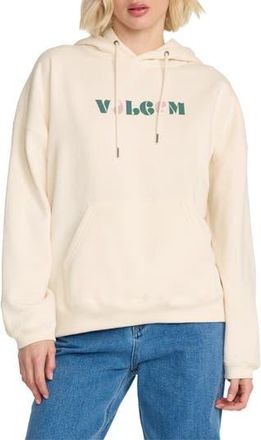Volcom Stone Art Up Graphic Hoodie in Bone at Nordstrom Rack, Size X-Small