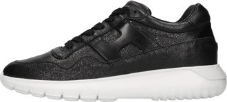 Hogan Interactive&sup3; Sneakers - Dames - Sneakers - Zwart - 38 1/2 EU - Leer - Schoenen