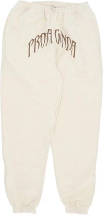 PROPAGANDA Triangle Panther Sweat Suit Set - Heren - Sweatpants - Wit - L - Katoen - Broeken