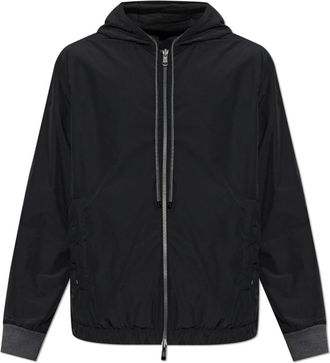 Moncler Omkeerbare Jas - Heren - Zomerjassen - Zwart - L - Katoen - Jassen