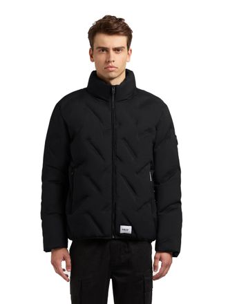 Khujo Steppjacke KHUJO CLOVER, Herren, Gr. XXL, schwarz, Web, Obermaterial: 100% Polyester. Futter: 100% Nylon. Wattierung: 100% Polyester, unifarben, figur