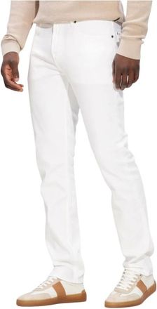 7 For All Mankind Heren, Jeans, Wit, Maat: W33 Katoen