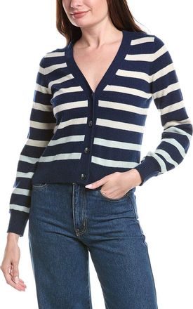 Isla Karla Stripe Cashmere Cardigan