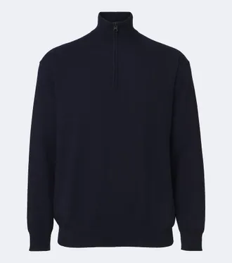 Lisa Yang Augustus cashmere half-zip sweater