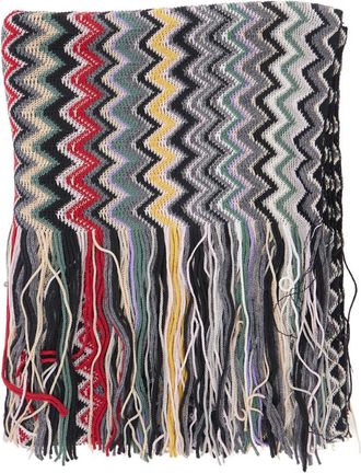 Missoni Multicolor Chevron Pattern Scarf
