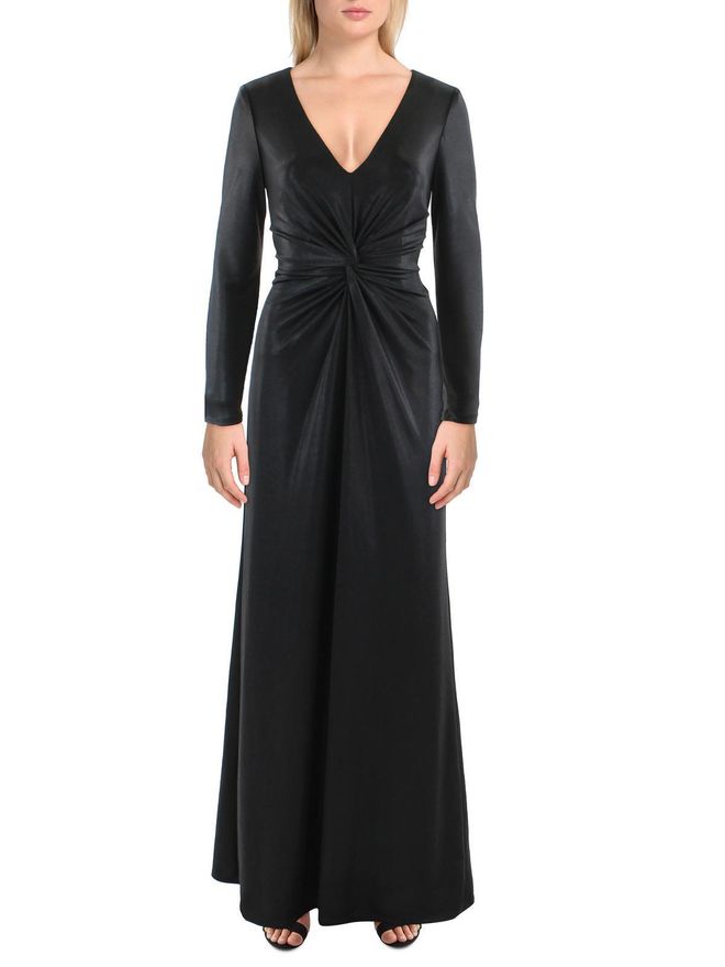 Sale Ralph Lauren black evening dress size 16 NWT $180