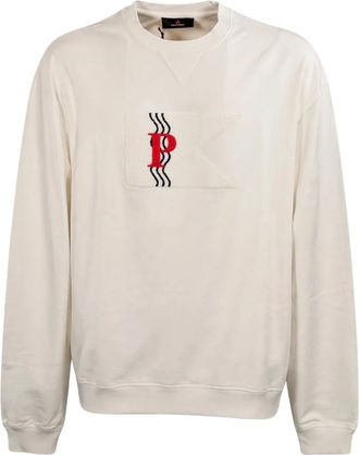 Peuterey Sweatshirts, male, White, Size: L Sweatshirt