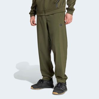 adidas Sporthose ADIDAS PERFORMANCE TR-ES WOVEN PT, Damen, Gr. XXL, N-Gr, night cargo, schwarz, Obermaterial: 87% Polyester, 13% Elasthan, Hosen Sporthose