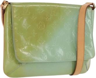Louis Vuitton Pre-owned Cross Body Bags, female, Green, Size: ONE SIZE Pre-owned Vintage Cross Body Bag