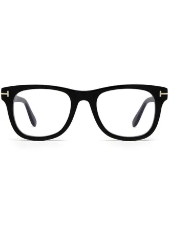 Tom Ford Eyewear square-frame glasses - men - Acetate - 50 - Black